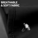 Pukavt 3 Hole Balaclava Ski Mask for Men Women, Thin Full Face Mask for Motorcycle Bike Hunting Cycling Skiing Cap (Black/Blue)