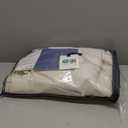 100% Blackout Shield Linen Blackout Curtains for Bedroom 84 Inches Long, Back Tab/Rod Pocket Living Room Drapes, Thermal Insulated Blackout Curtains 2 Panels Set, 50" W x 84" L, Cream