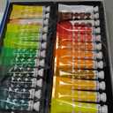 MEEDEN Gouache Paint Tube Set - 48 x 12ml (0.4 oz) Colors Art Paint Supplies for Artists Students Beginners - Rich Pigment Art Paints for Canvas Painting