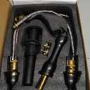 GGStudy 2 Handles 3 Holes Faucet Widespread Bathroom Sink Faucet Basin Tap Mixer Supply Hose Included Matching Pop Up Drain Oil Rubbed Bronze