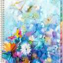 Planner 2025-2026 - 2025-2026 Planner Weekly and Monthly, July 2025 - June 2026, 8.4" x 11", Colorful Monthly Tabs, Twin-wire Binding, Holidays, Back Pocket