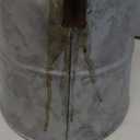 Deco 79 Metal Galvanized Watering Jug, 10 by 16-Inch,Gray