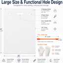 NEW Appliance Mover! Large Appliance Sliders, Furniture Moving Sliders with Pull Strap, Effort-Saving Floor Protection Mat for Refrigerators, Washers, Dryers and Stoves, 48 x 30 Inch, with Gloves