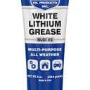 Lucas Oil 10533 White Lithium Grease - 8 oz. Squeeze Tube (12 Pack)