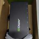 8 Port KVM Switch HDMI 4K@30Hz, USB2.0 HDMI KVM Switch for 8 Computers Share 1 Monitor Keyboard Mouse Printer, Support Hotkey Switch, with Remote Control and 8 USB Cables (black, black)