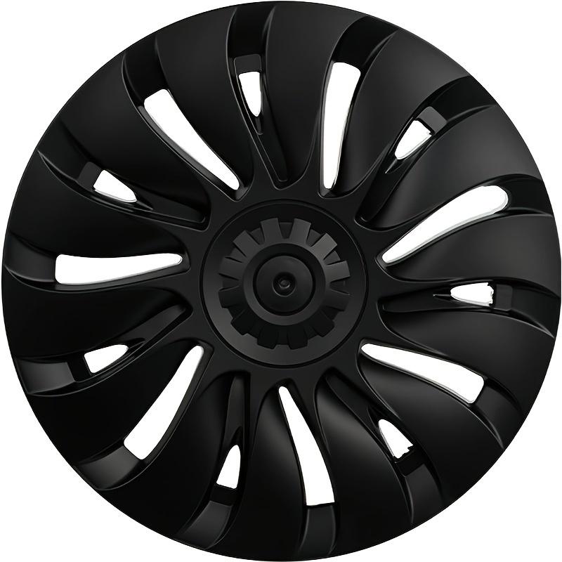 Wheel Hubcap, Black,1 pcs, 20.12 in