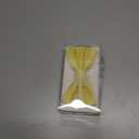 STACY ADAMS mens Satin Solid Bow TieBow Tie (Yellow)