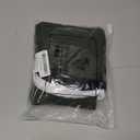 Beachsissi Women's Bandeau Swimsuits Strapless Tummy Control Color Block Tankini Sets (Large, Dark Green)