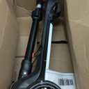 Electric Scooter for Kids Ages 3-12, 3-Wheel Electric Scooter, Electric Kick Scooter with 2 Speed, Long Battery Life, Bluetooth Music, Flashing LED Wheels, Adjustable Height, Gift for Boys/Girls (Black)