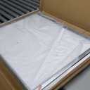 LOAAO 24X30 Inch Black Metal Framed Bathroom Mirror for Wall, Matte Black Bathroom Vanity Mirror Farmhouse, Large Rounded Rectangle Mirror, Anti-Rust, Hangs Horizontally or Vertically