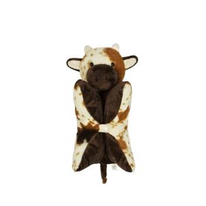 PINKPEACH 15" Cute Cow Stuffed Animal Pillow - Washable Plush Toy for Kids & Adults, Multi - Purpose Plush Pillow for Sleep, Play, Travel & Decor, Gift for Boys & Girls Ages 3+