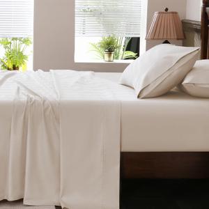 Extra Deep Pocket King Sheets 18-24 Inch 100% Egyptian Cotton 1000 Thread Count Sateen Weave Soft Breathable 4 PiecesKingLinen (1linen)