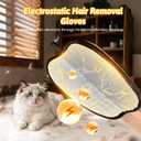 Pet Hair Removal Glove for Dogs & Cats, Sankell Upgraded Reusable Electrostatic Pet Hair Remover Glove, Magic Brush Mitt Tool for Couch, Furniture, Bed, Clothing, Carpet, Car Seat