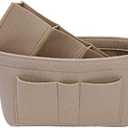 ZTUJO Purse Organizer Insert, Felt Bag Organizer For Handbag Purse Organizer