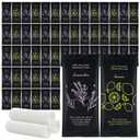 Moist Cotton Towel Bulk Moist Towelettes Individually Wrapped 8.7" x 8.7",White Towel Services,Refreshment Pre Moistened Towels Lavender and Lemon Scent for Travel Sport Party Spa Dentist Hote100