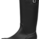 DKSUKO Women's Tall Rain Boots Garden Boots Waterproof Wellington Rubber Boots 8