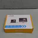 Blue HDMI Wireless Transmitter and Receiver with LED Screen, 2.4G/5G HDMI Extender Kit, Heat Dissipation and Easy-to-Carry Design, 30m/100ft Range, for PC/DV/HDTV/Projector/TV Box