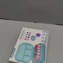 QQKO Bento Lunch Box for Kids Girls Boys, Toddler Kids Lunch Boxes for School, Lunch Containers for Adults with 4 Compartments, Sauce Container, Utensils, Food Picks and Muffin Cups, Purple