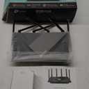 TP-Link AXE5400 Tri-Band WiFi 6E Router (Archer AXE75), 2025 PCMag Editors' Choice, Gigabit Internet for Gaming & Streaming, New 6GHz Band, 160MHz, OneMesh, Quad-Core CPU, VPN & WPA3 Security