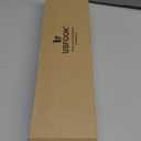 7/8 inch Curtain Rods for Windows 66 to 120 Inch, USFOOK Telescoping Splicing Drapery Rods, Decoration for Home with Luxury Gold Decorative Translucent Finials