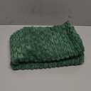 Kevin Textile Christmas Throw Pillow Covers 12x20 inch Soft Striped Decorative Cushion Cases with Hidden Zipper for Couch Sofa Bed 2 Pieces Dark Green