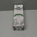 Grow Forward Bamboo Kids Cups with Lids and Straws - 10oz Drinking Cups for Kids with Childproof Twist Lids & Silicone Straws - Eco Friendly, BPA Free, Non Toxic & Dishwasher Safe - Arctic