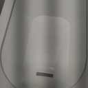 Sooyee 22 Lbs Rice Dispenser, Large Grain Container Storage with Lid Measuring Cylinder Moisture Proof Household Cereal Dispenser Bucket for Kitchen Soybean Corn,White and Grey