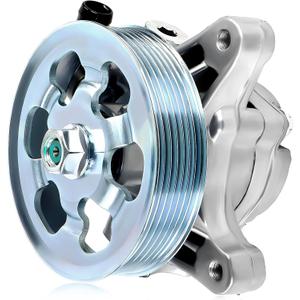 21-5341 Power Steering Pump Fit for Honda Accord EX/LX/DX 2.4L L4 2003 2004 2005 2006 2007, Power Assist Pump with Pulley Replacement for 21-5341 56110-RAA-A01 56110RAAA03 96-5341