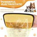 2 x Pet Hair Remover, Electrostatic Pet Hair Removal Gloves, Reusable Cat & Dog Hair Removal Tool, 2025 Upgraded Pet Grooming Gloves for Couch, Furniture, Carpet (2 Pack)