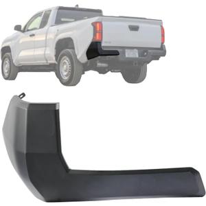 52156-AK010 Rear Bumper End Cap W/O Sensor Hole (Driver Side) Fit for Toyota Tacoma 2024 2025 Rear Bumper Corner Cover Replace 52156AK010