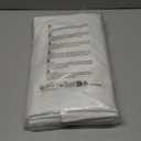 H.VERSAILTEX Primitive Linen Curtains 100% Blackout Curtain Drapes Burlap Fabric Curtains with White Thermal Insulated Liner, Grommet Top Drapes Living Room/Bedroom (2 Panels, 42 x 63 Inch, Ivory)