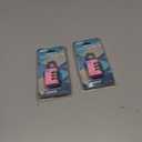 2 x XD25 3-Digit Combination Small Mini Padlock, Pink, 1-Pack