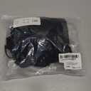 SUUKSESS Women 2 Piece Workout Sets Padded Halter Sports Bras High Waisted Biker Shorts with Pockets (Small, Black)