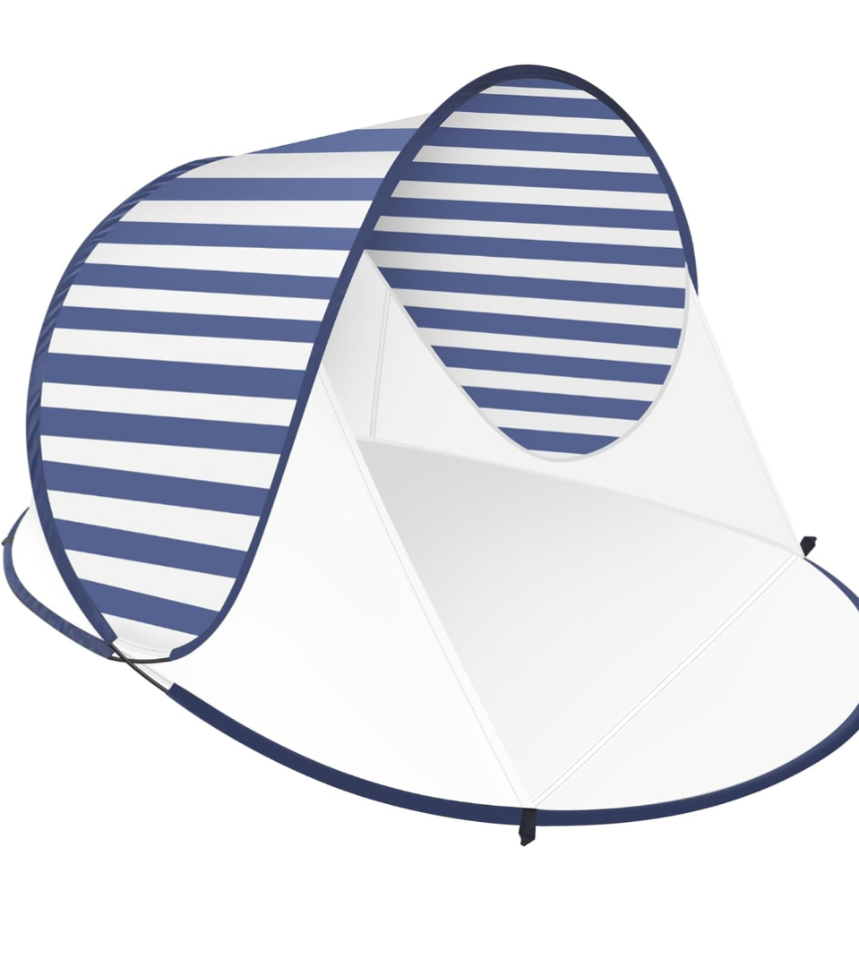 ISILER Pop Up Beach Tent, Portable Outdoor Shade, UPF 50+ Baby Shelter, Easy Setup Windproof Waterproof Canopy