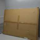 78.8" Extra Tall Cat Gate, 28.3-33" Wide Safety Metal Cat Door, Pressure Mounted Easy Walk Through Pet Gate with Door for Stairs, Doorways (Black)