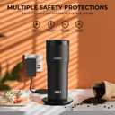 Travel Mug Charging Coaster 2 Compatible with Temperature Control Smart Travel Mug 2+ Power Cord Charger Dock Base for Wireless Warmer Cup Accessories