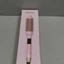 PRITECH Thermal Brush 1.5 inch, Heated Round Brush Creates Blowout Look, Ionic Curling Iron Brushes with Adjustable temperature, Dual Voltage Hair Styling Tool