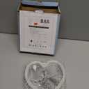 2Pcs Red Led Heart Sign,Battery Powered Neon Heart Valentine's Red Love Decorative Lamp for Wedding Marriage Girl Women Room Wall Decor, Christmas Valentines Gifts for Wifes, 7.8x8.2In