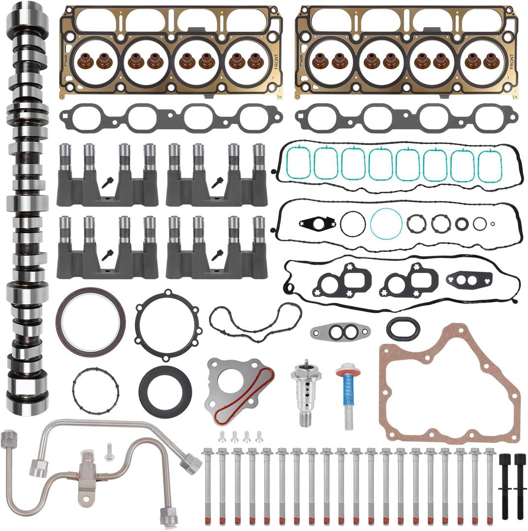 L83 NON AFM DOD Kit w/Camshaft Lifters Head Gasket Set, Fit for 2014-2021 Chevrolet Silverado 1500 Tahoe GMC Sierra Yukon Gen V 5.3L HS26744PT