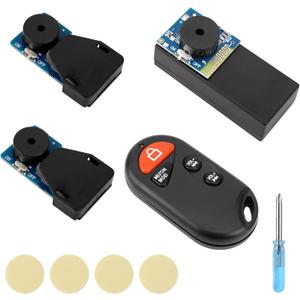 2pcs Cricket Noise Makers and Remote Control Annoying Noise Machine, 16 Sounds Beeping Makers Items Prank Device Gag Joke Gift Hidden Prank Stuff for Party Office Home School Car (Blue)