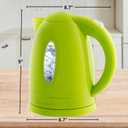 OVENTE Electric Kettle, 1.7L Fast Boiling Water Heater for Coffee or Tea, BPA Free with Water Level Gauge, Auto Shut-Off, Boil-Dry Protection, Indicator Light and Removable Filter, Green KP72G
