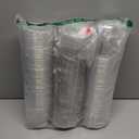 100 Sets Disposable Stemless Glasses With Strawless Sip Lids,PET Drinking Cups,Clear Plastic Coffee Cup for Iced Coffee, Smoothie, Cold Beverage, Drink Shop and Christmas Party Supply (Clear, 12 oz)