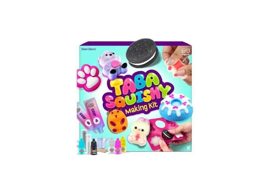 Taba Squishy Making Kit for Kids - Kids Crafts - 6 7 8 9 10 11 12 Year Old Girl Birthday Gift Squishies Craft Kits - Arts and Crafts for Kid for 8-12 - Toys for Girls Ages 5-7