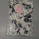 Jouica Women's Fall Casual 3/4 Ruffled Sleeve Chiffon Blouse Tops for Women (S)