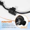 Evap Purge Valve, Carbon Canister Solenoid Valve with Tube Fit for Volvo XC90 XC60 V90 V60 S90 S60, 2016-2021 Replace 32312435 32312435 Emissions SystemEvaporator Tube Pipe Hose