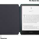 Slim Case for All-New Kindle Paperwhite 12th Generation and Kindle Colorsoft Signature Edition (7",2024) - Lightweight PU Leather Folio Cover with Auto Sleep/Wake (Dark Blue)