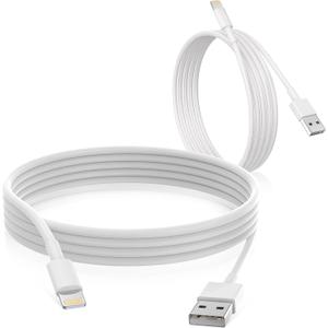 Apple iPhone Charger Cable, 2 Pack Original Lightning to USB Cables Apple MFI Certified 6 Ft, Fast iPhone Charging Cord for iPhone 11/11Pro/11Max/ X/XS/XR/XS Max/8/7/6/5S/SE (White)