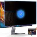 [2-Pack] 22 Inch Privacy Screen for Monitor Computer Screen Privacy Filter for 16:10 Widescreen Monitor Desktop PC Monitor Privacy Film Monitor Privacy Shield and Anti-Glare Protector