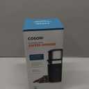 COSORI Coffee Espresso Grinder Electric, Food Grade Stainless Steel Blades, 12 Cups, Black