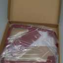 for RAM Overhead Console Panel Trim Cover Fit for RAM 2018-Present Red Carbon Fiber Interior Accessories, 2pcs